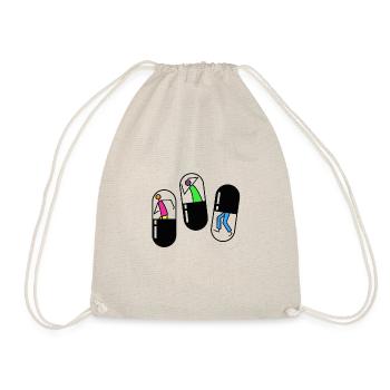 Dancing Therapy - Drawstring Bag - nature - Front