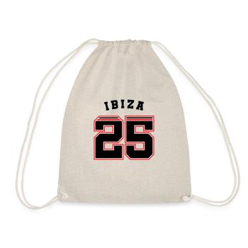 Ibiza 2025 Trikot - Turnbeutel - Natur - Vorne