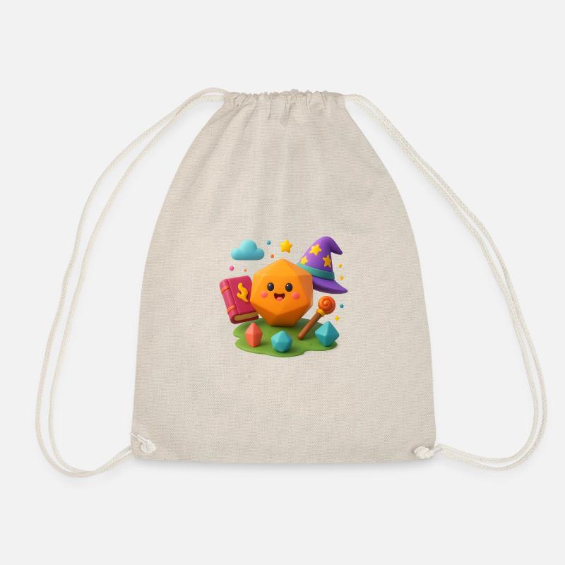 Pen And Paper - Drawstring Bag - nature