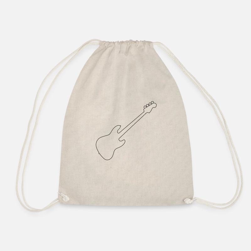 J Bass Line - Drawstring Bag - nature