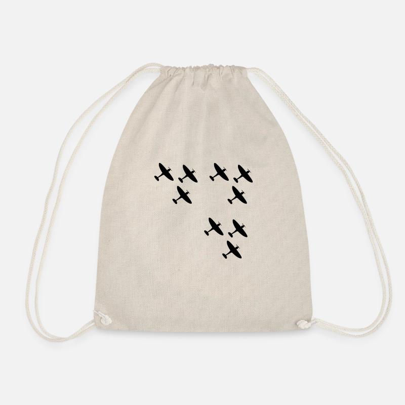 Spitfires - Drawstring Bag - nature