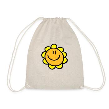sourire de fleur de soleil - Sac de sport léger - nature - Devant