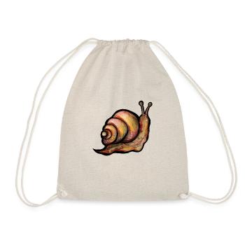 Snail - Drawstring Bag - nature - Front