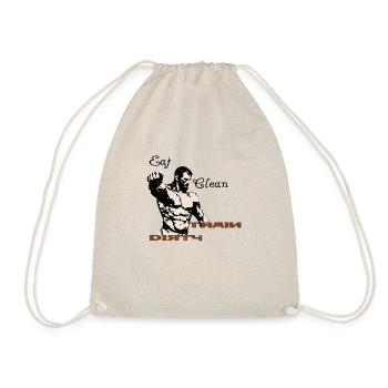 Sparte, manger proprement, s’entraîner sale - Sac de sport léger - nature - Devant