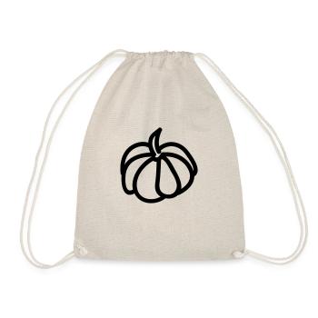pumpkin 42 - Drawstring Bag - nature - Front