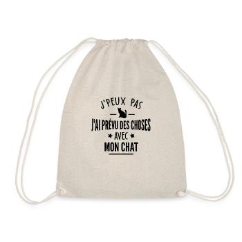 humour chat / j ai chat - Sac de sport léger - nature - Devant
