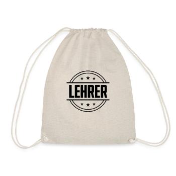 Lehrer Beruf - Turnbeutel - Natur - Vorne