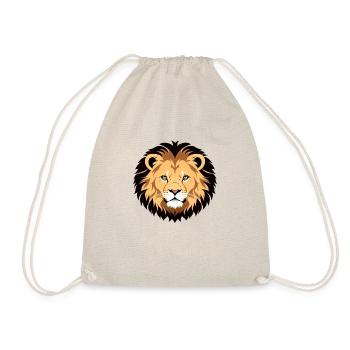 Royal Cartoon Lion Lions Comic 10 - Drawstring Bag - nature - Front