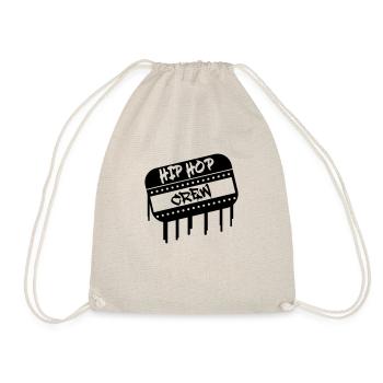 Hip Hop Crew - Drawstring Bag - nature - Front