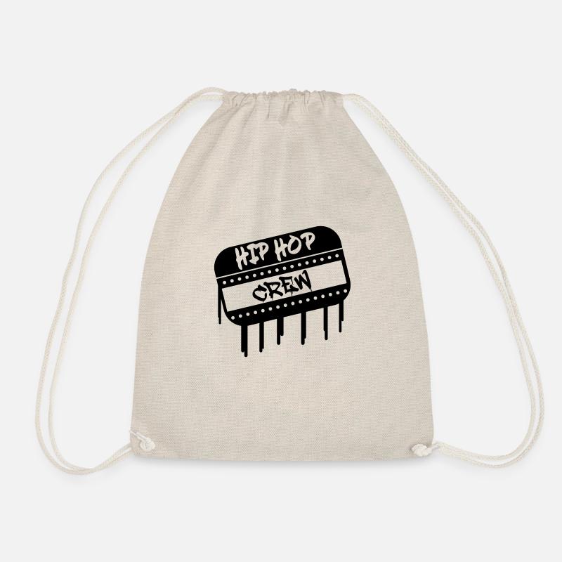 Hip Hop Crew - Drawstring Bag - nature