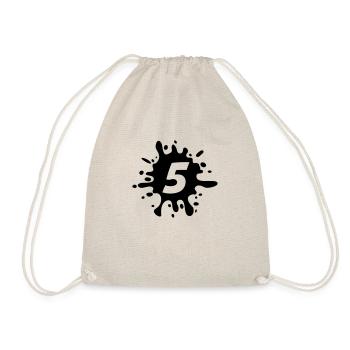 5 - Drawstring Bag - nature - Front