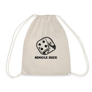 Boardgame Chess Backgammon Game Night - Drawstring Bag - nature - Front