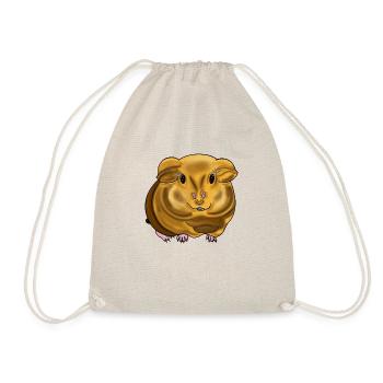 Le cochon d’Inde est mignon et petit. - Sac de sport léger - nature - Devant