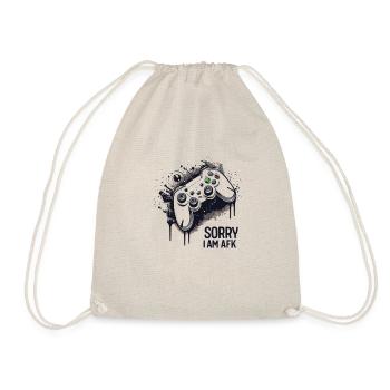 funny gamer shirt -AFK - Drawstring Bag - nature - Front