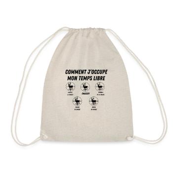 comment j'occupe mon temps libre - Sac de sport léger - nature - Devant