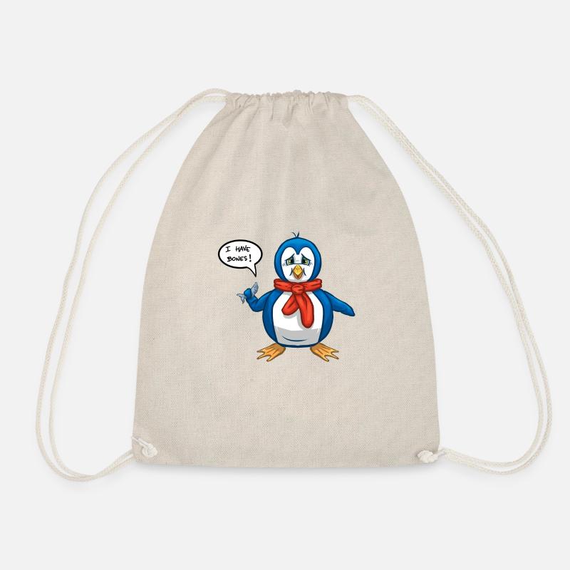 Pinguin - Turnbeutel - Natur