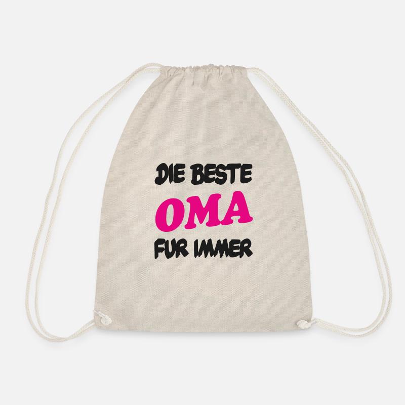 DIE BESTE OMA FÜR IMMER - Drawstring Bag - nature