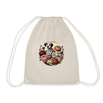 Dalmatian - Drawstring Bag - nature - Front
