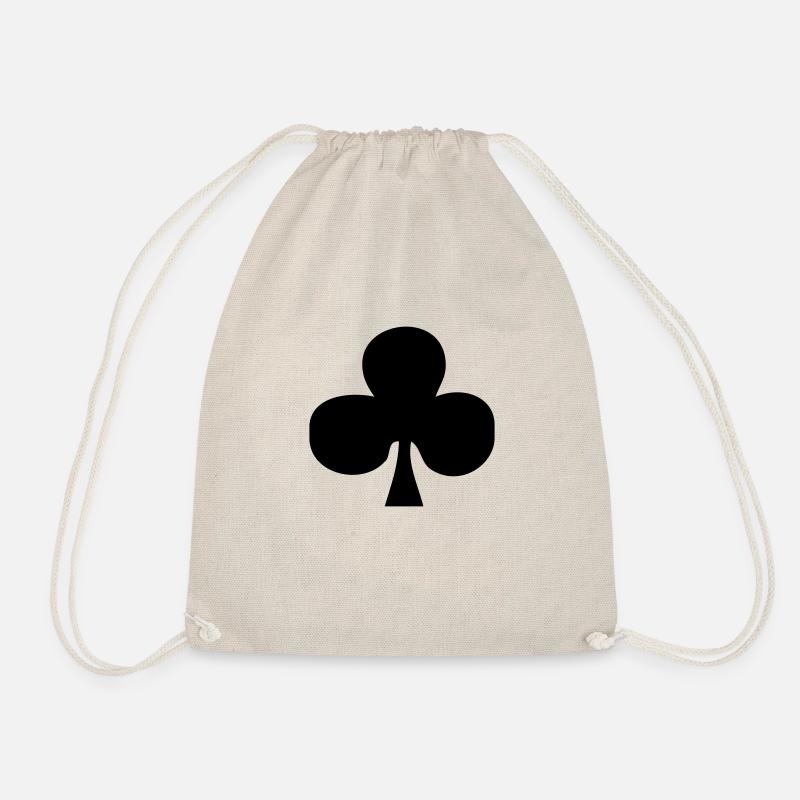 Clubs - Drawstring Bag - nature