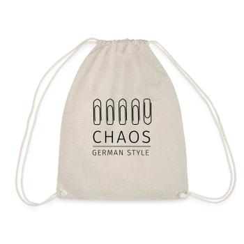 Chaos German Style - Turnbeutel - Natur - Vorne