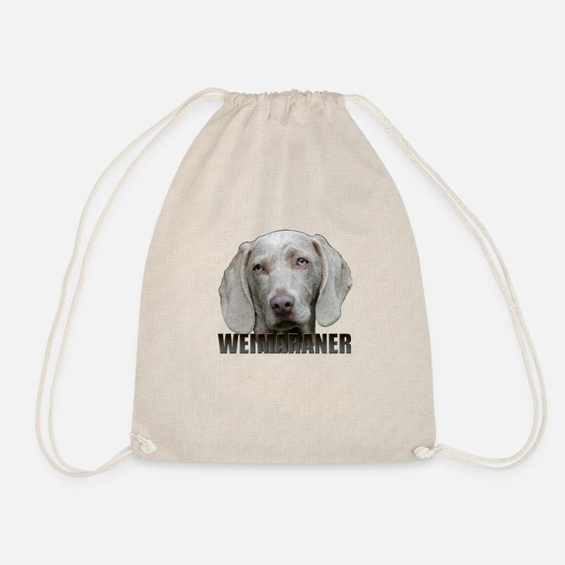 Weimaraner - Turnbeutel - Natur