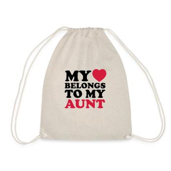 MHBTM aunt - Turnbeutel - Natur - Vorne