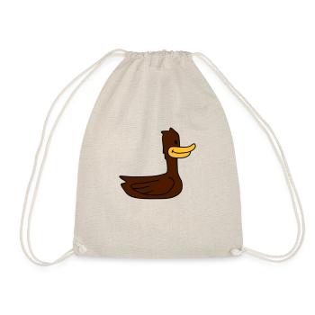 Funny Duck - Sac de sport léger - nature - Devant