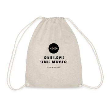 One Love One Music - Reggae & Dancehall - Drawstring Bag - nature - Front