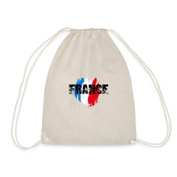 france_noire - Drawstring Bag - nature - Front