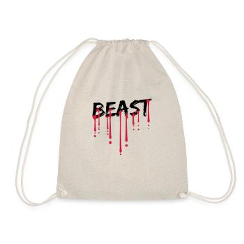 goutte de sang bodybuilder bête mode monstre fort - Sac de sport léger - nature - Devant