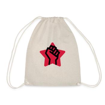 Worker Arbeiter Ouvrier Work Arbeit Travail - Drawstring Bag - nature - Front
