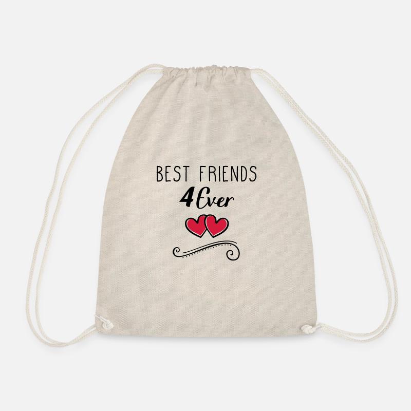 best friends 4 ever - Turnbeutel - Natur