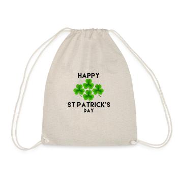 St Patrick's Day - Drawstring Bag - nature - Front