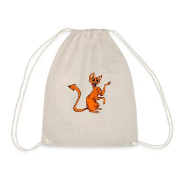 Lustige Katzen 3 - Turnbeutel - Natur - Vorne