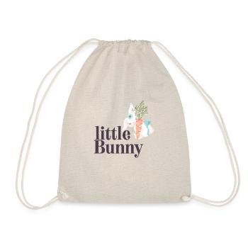 Petit lapin doux bébé/motif enfant/Pâques - Sac de sport léger - nature - Devant