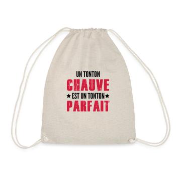 un Tonton Chauve est un Tonton Parfait - Sac de sport léger - nature - Devant