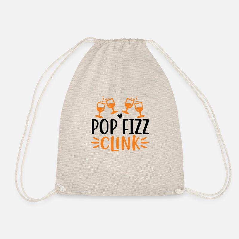 Pop Fizz Klink 01 - Turnbeutel - Natur