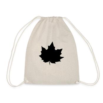 Leaf 30 - Drawstring Bag - nature - Front