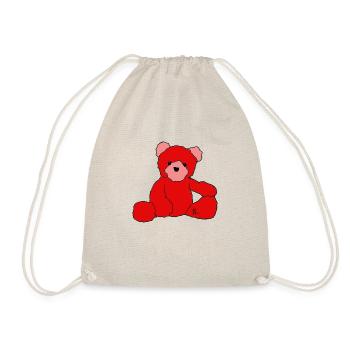 Teddy - Drawstring Bag - nature - Front