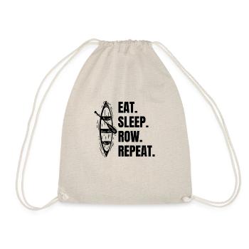Rowing team Rowing sport Rowing club - Drawstring Bag - nature - Front