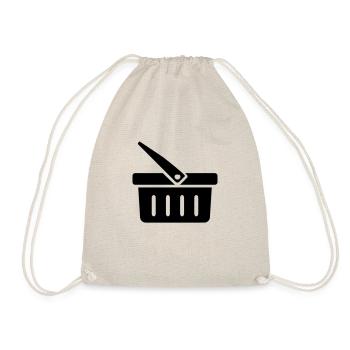 Panier d’achat | Panier - Sac de sport léger - nature - Devant