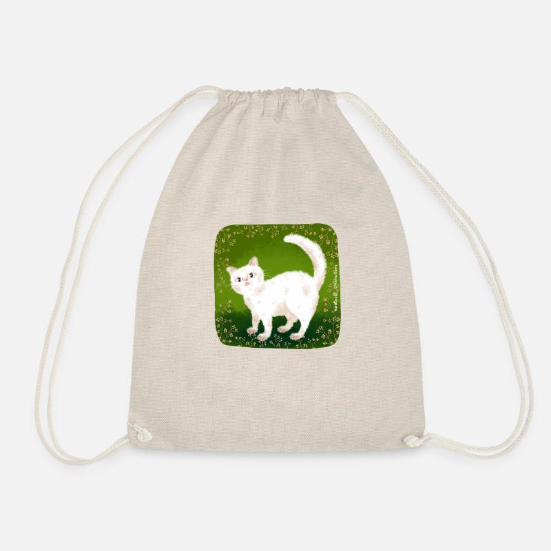 chat mignon - Sac de sport léger - nature