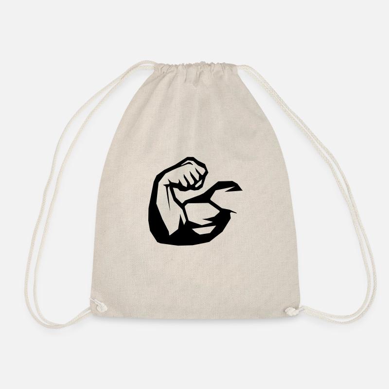 Muscles biceps - Sac de sport léger - nature