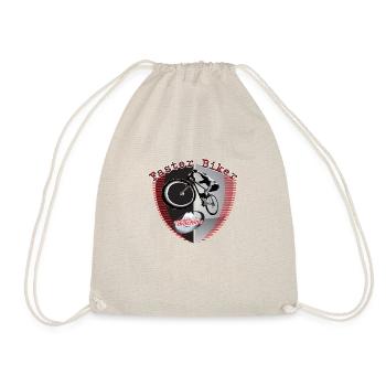 Vélo rapide dessin imprimé T shirt Sweat - Sac de sport léger - nature - Devant
