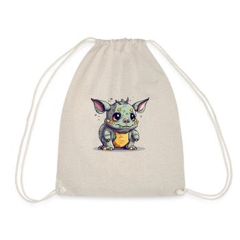 Urko the streum - Drawstring Bag - nature - Front