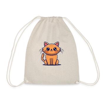 sweet kitty - Drawstring Bag - nature - Front