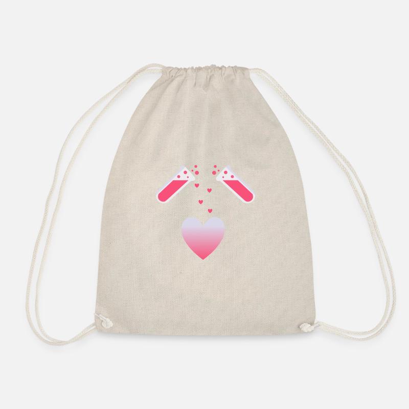 Heart Reaction - Drawstring Bag - nature