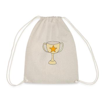cup - Drawstring Bag - nature - Front