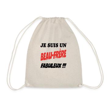 FRERE SOEUR BROTHER SISTER - Drawstring Bag - nature - Front