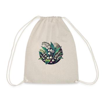 Lily of the Valley - Drawstring Bag - nature - Front